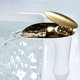 Bathroom Sink Faucet - Dunkel Bathroom Waterfall Faucet Single Hole Single handle - undefined - Signature Faucets