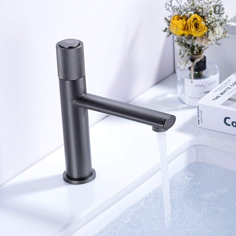 Bathroom-Sink-Faucet-Backer-Deck-Mounted-Single-Hole-Single-Handle-Bathroom-Mixer-Sink-Tap-Basin-Faucet-gun-metal-gray-Signature-Faucets #color_gun black