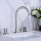 Bathroom-Sink-Faucet-Dohm-Bathroom-Sink-Faucet-Deck-Mounted-Three-hole-Two-handles-Chrome-Signature-Faucets #color_chrome