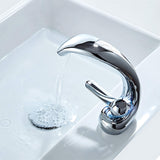 BathroomSinkFaucet-ScheftelModernWaterfallBathroomFaucetSingleHandleSingleHole-chrome-SignatureFaucets #color_chrome