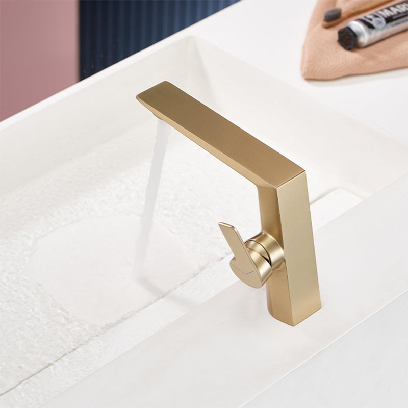 Bathroom Sink Faucet - Kissinger modern bathroom faucet single handle single hole - undefined - Signature Faucets