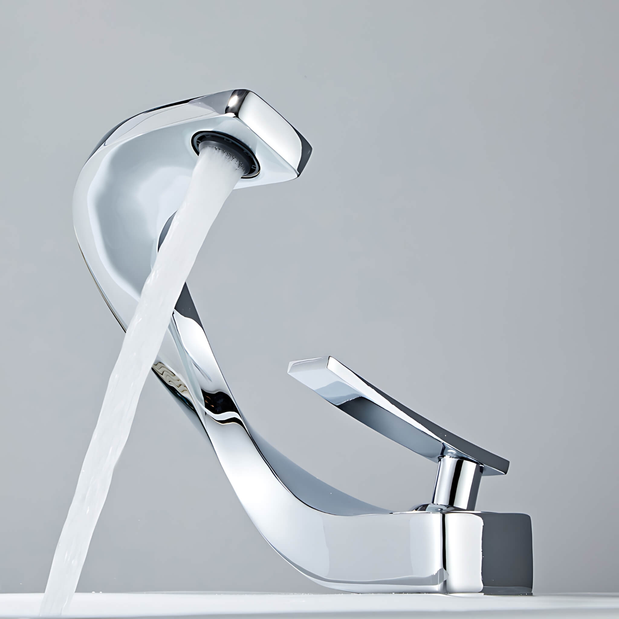 Cölm Unique Design Basin Bathroom Sink Faucet Single Handle Single Hol ...