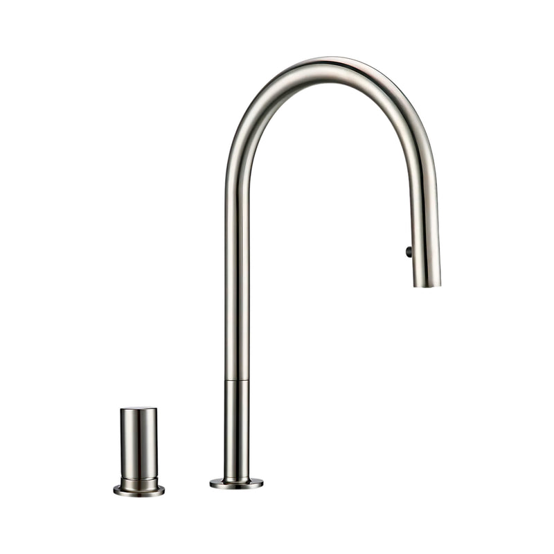 Kitchen-Faucet-Cale-2-Hole-Kitchen-Faucet-With-Pull-Out-Spout-brushed-nickel-Signature-Faucets #color_brushed nickel