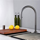 Kitchen-Faucet-Cale-2-Hole-Kitchen-Faucet-With-Pull-Out-Spout-gunmetal-gray-Signature-Faucets #color_gun black