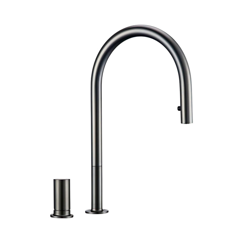 Kitchen-Faucet-Cale-2-Hole-Kitchen-Faucet-With-Pull-Out-Spout-gunmetal-gray-Signature-Faucets #color_gun black