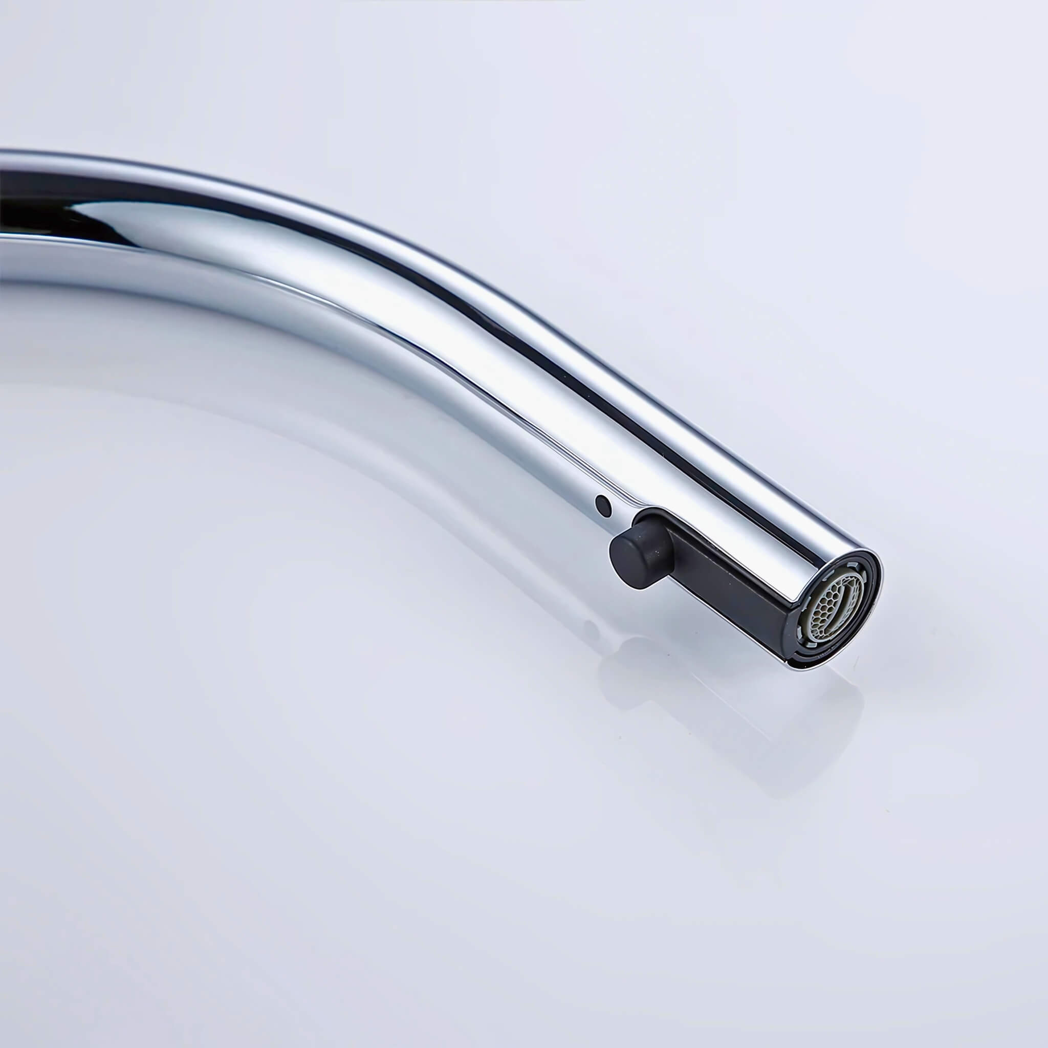 Kitchen-Faucet-Discreeto-Single-Hole-Kitchen-Faucet-With-Pull-Out-Spout-chrome-Signature-Faucets #color_chrome