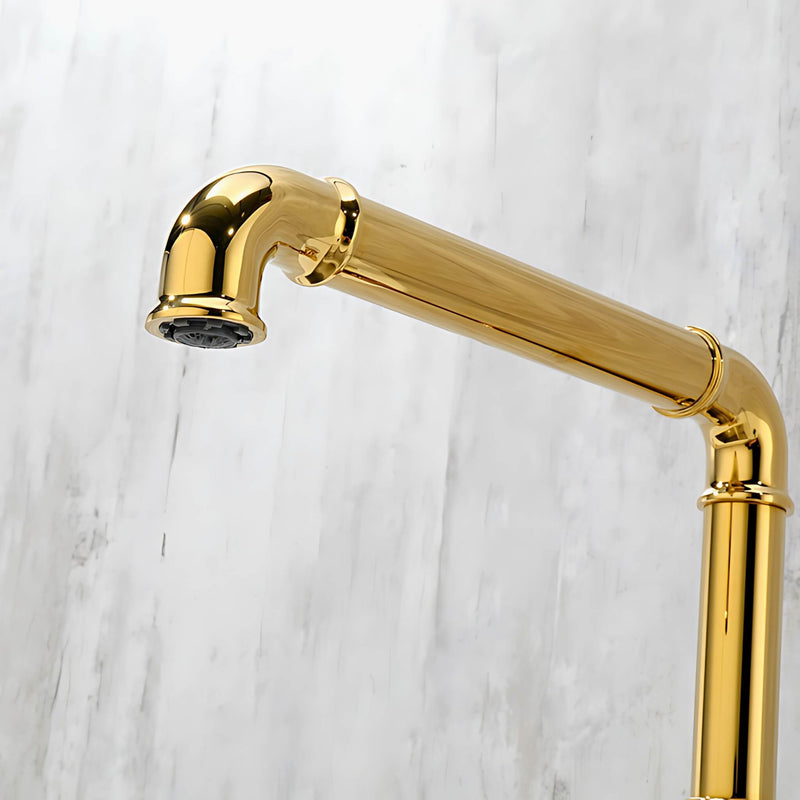 KitchenFaucet-Imdorf-modern-Industrial-Style-Brass-Single-Hole-single-Handle-Kitchen-Faucets-gold-Signature-Faucets #color_gold