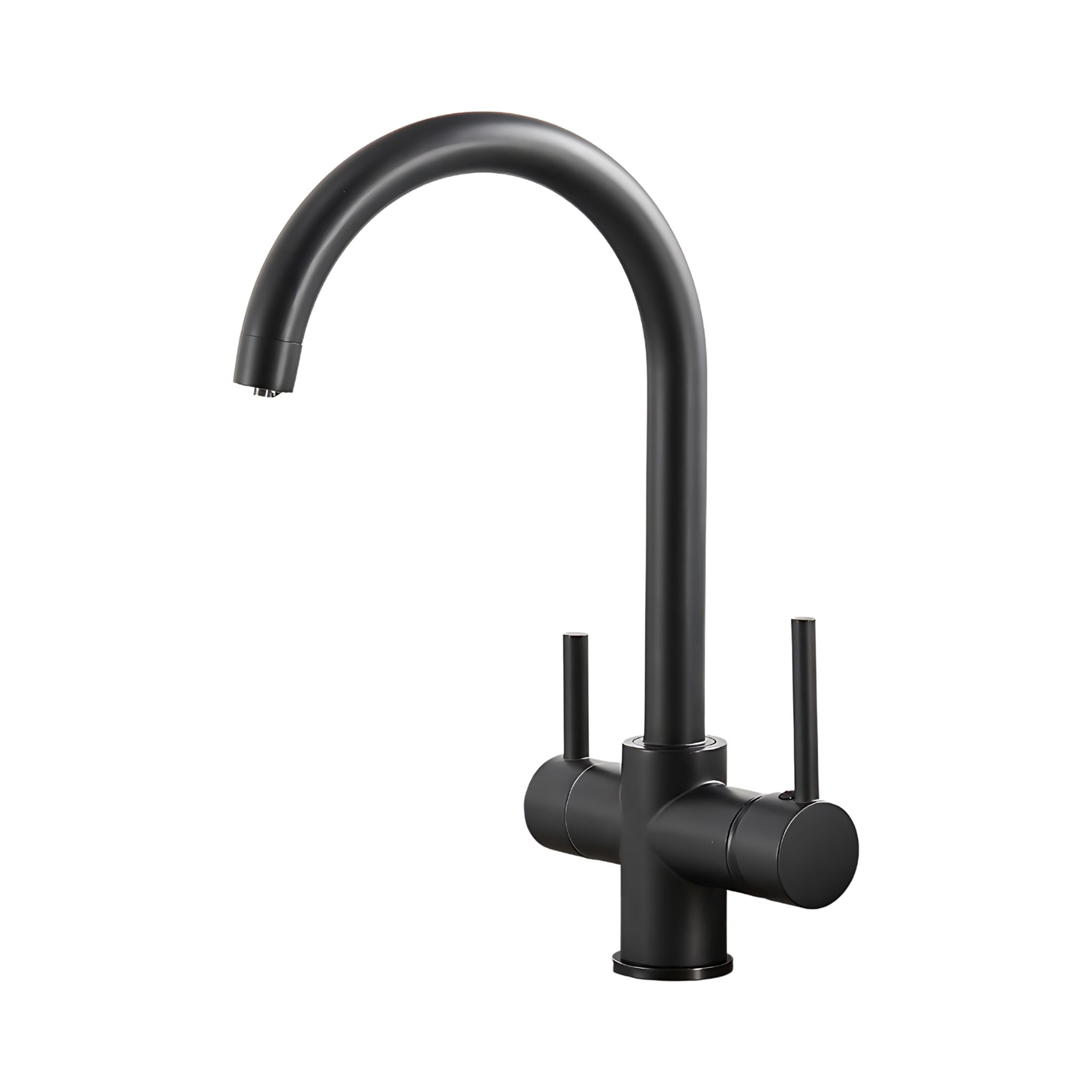 André Three Way Drinking Tap Dual Handle Kitchen Faucet