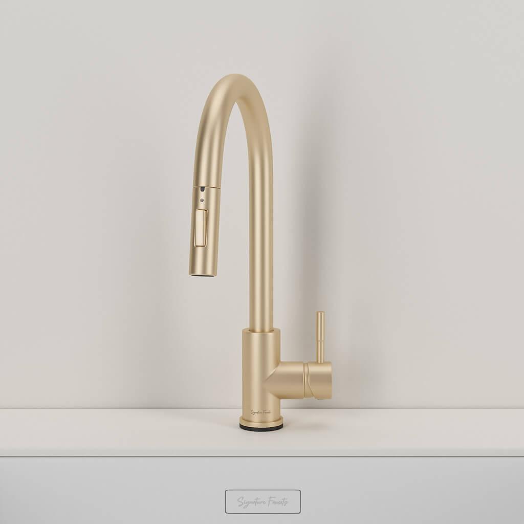 Imperium Touch Kitchen Faucet with PullOut Sprayer, Modern Single Hole