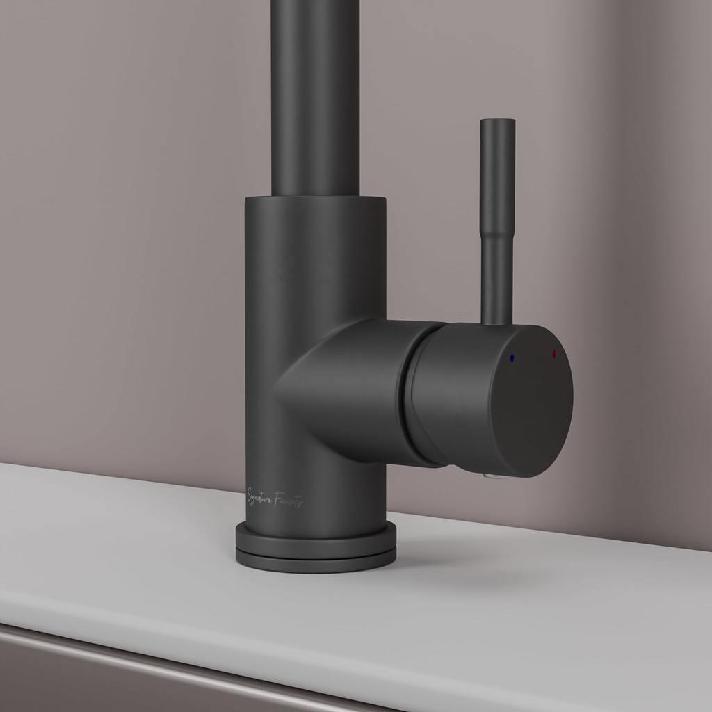 Imperium Touch Kitchen Faucet with PullOut Sprayer, Modern Single Hole