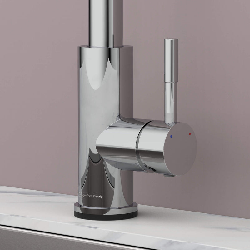 Stainless steel kitchen faucet - Imperium Touch Control Dual Function Pull Out sprayer Spout Kitchen Faucet - Chrome - Signature Faucets #color_chrome
