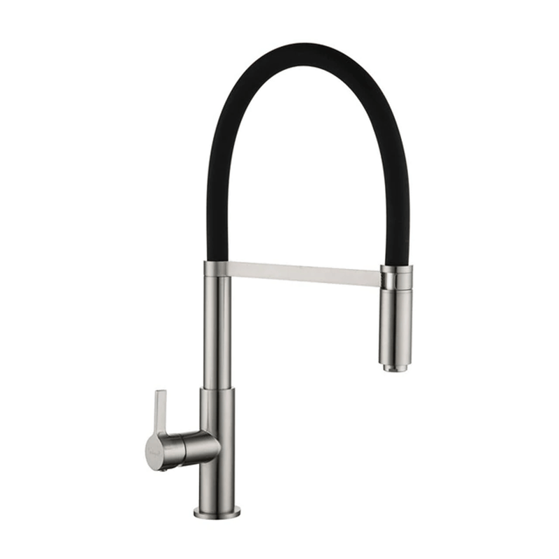Kitchen Faucet - Dion High Arch Single Hole Single Handle Pull Down Sprayer Kitchen Faucet - undefined - Signature Faucets