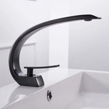 Bathroom Sink Faucet - Kastel Basin Faucets Modern Bathroom Mixer Tap Single Handle Single Hole Crane - undefined - Signature Faucets