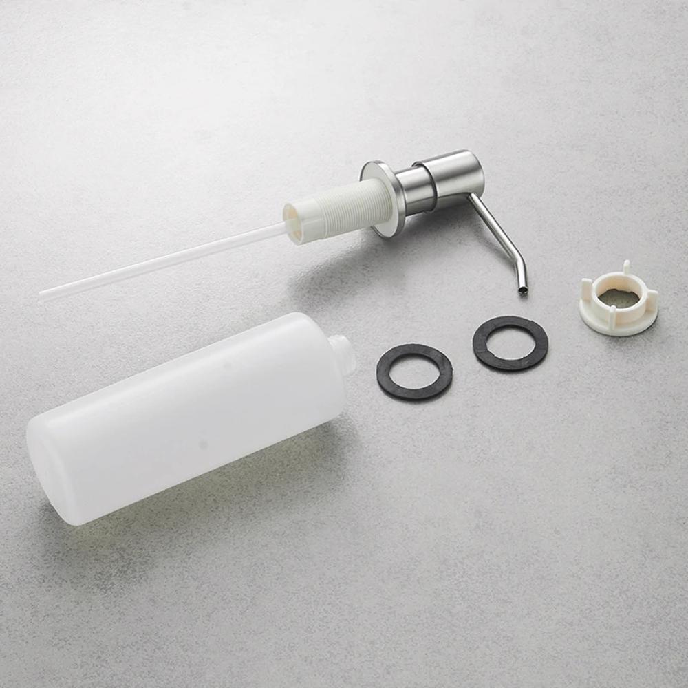 Soap Dispenser - Culp Deck Mounted Kitchen Sink Soap Dispenser 400ml (13.5oz) Pump Brass Construction - undefined - Signature Faucets
