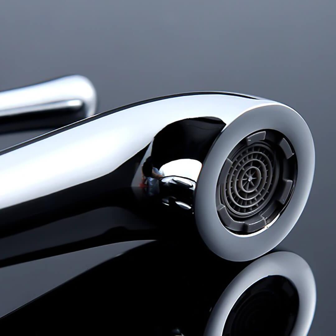 Bathroom Sink Faucet - Swarts Modern Brass Bathroom Faucet Single Hole - undefined - Signature Faucets