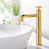 Bathroom Sink Faucet - Imdorf Industrial Style Brass Single Hole One Handle Bathroom Basin Faucet - undefined - Signature Faucets